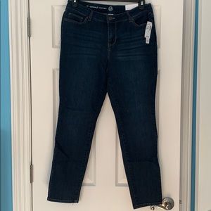 Dark blue skinny fit jeans two pairs for one price